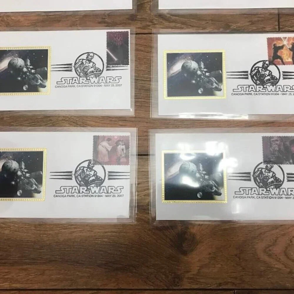 Lot of 15 STAR WARS FIRST DAY OF ISSUE May 25 2007 Stamped Envelope Set - Picture 3 of 6